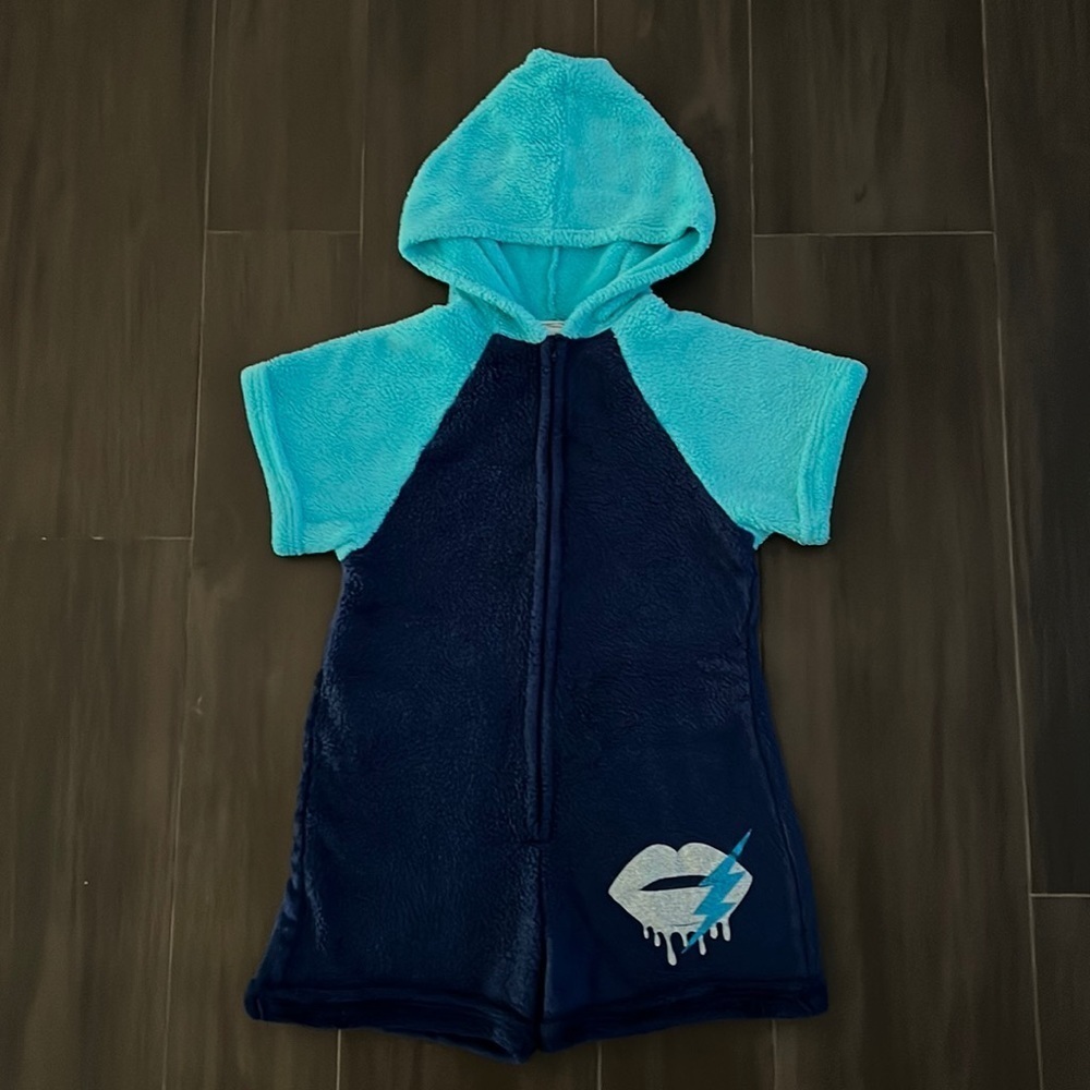Made with Love and Kisses Fuzzy Romper